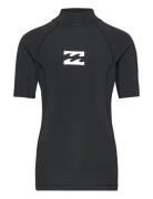 Billabong Waves All Day Boys Ss Svart