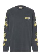 Mads Nørgaard Cotton Jersey Jerry Tee Ls Svart