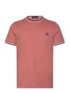 Fred Perry Twin Tipped T-Shirt Korall