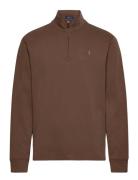 Polo Ralph Lauren Estate-Rib Quarter-Zip Pullover Brun