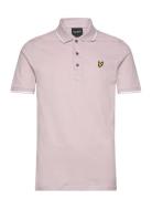Lyle & Scott Tipped Polo Shirt Rosa