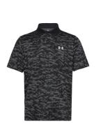 Under Armour Ua Perf 3.0 Printed Polo Svart