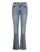 Levi's® 725 High Rise Bootcut Light Indigo - Worn In Blå