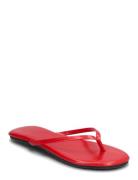 Bianco Biamexico Flip Flop Faux Leather Röd