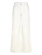 Gina Tricot Perfect Wide Jeans Vit