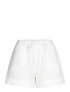 Gina Tricot Gauze Shorts Vit