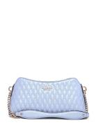 GUESS Betula Top Zip Shoulder Bag Blå