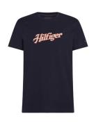 Tommy Hilfiger Hilfiger Summer Script Tee Svart