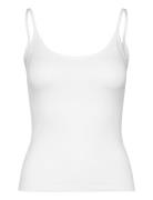 Gina Tricot Basic Strap Singlet Vit