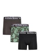 Björn Borg Bamboo Boxer 3P Svart