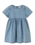 Name It Nmfgemma Loose Dnm Dress 4070-Ov H Blå