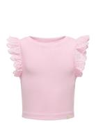 Kids Only Kmgdrea Liife S/L Detail-Top Jrs Rosa