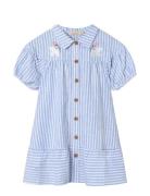 Fliink Vira Ss Dress Blå