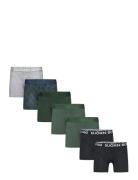 Björn Borg Cotton Stretch Boxer 7P Multi/patterned