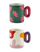 Que Rico Espressokop - Gloria - 2 Stk. Assorteret Multi/patterned