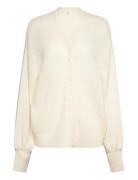 Gina Tricot Chunky Knitted Cardigan Kräm