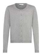 Rosemunde Kids Rkdenise Ls Regular Cardigan Grå