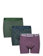 Björn Borg Cotton Stretch Boxer 3P Multi/patterned