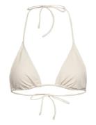 Weekday Structured Strappy Triangle Bikini Top Vit