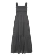 Lollys Laundry Nudall Maxi Dress Sl Svart