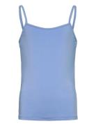 Rosemunde Kids Rkbillie Sl Short Strap Top Blå