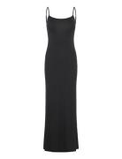 Gina Tricot Maxi Slip Dress Svart