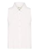 My Essential Wardrobe Sunnamw Top Vit