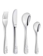 Amefa Barnbestick Forest Friends 4-Psc Silver