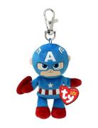 TY Captain America - Soft Clip Blå