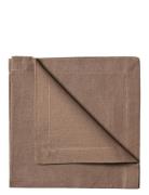 LINUM Robert Napkin 4-Pack Brun