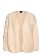 Lindex Stickad Cardigan Kräm