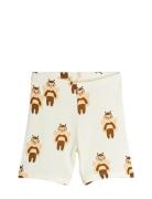 Mini Rodini Bees Aop Bike Shorts Kräm
