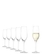 Stölzle Lausitz Sekt Glas Ultra 18,5Cl. 6 Stk Nude