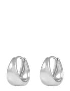 SNÖ Of Sweden H Y Drop Ring Ear 12Mm Silver
