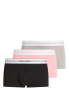 Calvin Klein Low Rise Trunk 3Pk Multi/patterned
