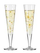 Ritzenhoff Goldnacht Champagneglas 2-Pack Nude