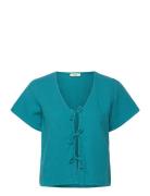 Etam Erin - Pyjama Shirt Blå