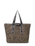 DAY ET Day Lb Straw Bag Svart