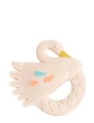 Moulin Roty Teether - Rubber Swan - La Petite Ecole De Danse Rosa