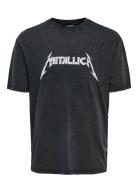 ONLY & SONS Onsmetallica Rlx Ss Tee Svart