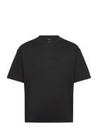 Calvin Klein A - Rel Fashion Logo Tee Svart