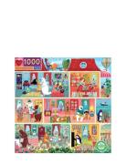 Eeboo Puzzle 1000 Pcs - Koala House Party Multi/patterned