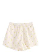 Lindex Pyjama Shorts Seersucker Vit