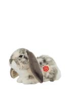 Teddy Hermann Lying Rabbit Grey-White 30 Cm Grå