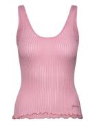 STINE GOYA 2355 Lux Seamless, Scoopneck Tankto Rosa