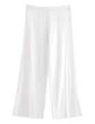 Lindex Vid Pyjamasbukse I Pointelle Vit