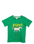 Martinex Pippi T-Shirt 2 Grön