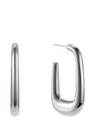 By Jolima Lou Hoop Earring Steel Silver