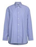 WOOD WOOD Maxine Over D Shirt Blå