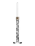 Orrefors Carat Candlestick Brass Nude